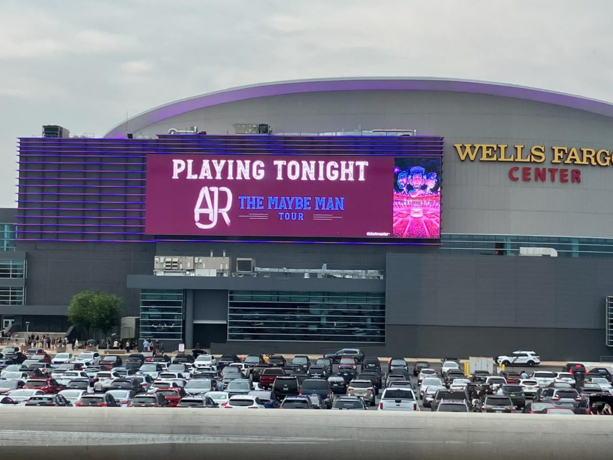 Outside the Wells Fargo Center on July 25th, 2024.